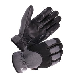 SKYDEER Hi-Performance Water Resistance Winter Work Gloves with Durable Genuine Leather and Warm Fleece Insulation (SD2240T/L)