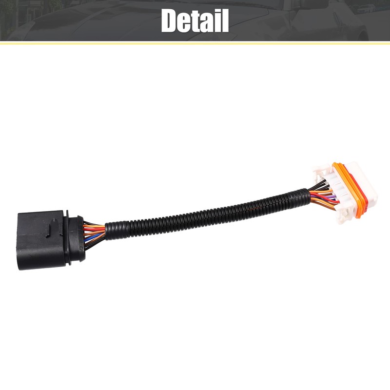 X AUTOHAUX Wiring Harness Adaptor for Headlight Connector Left Right