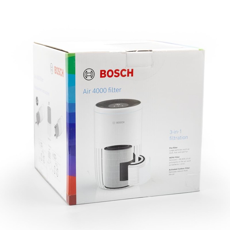 BOSCH Air 4000 Air Purifier Replacement Filter, 3-In-1 Filter, Activated