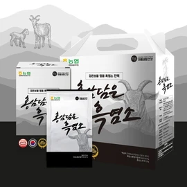 [Limited] 2 boxes of black goat extract containing 81% black goat and 10% red ginseng rich extract containing red ginseng