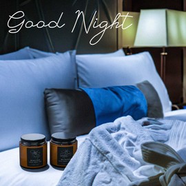 TRINIDa RELAX & RECHARGE - Sleep Candles Gifts for Men, Aromatherapy Scented Candles Gift Set for Anxiety Relief & Promotes Sleep, Anniversary Birthday Bath Relaxation Candles Gifts for Men, Boyfriend