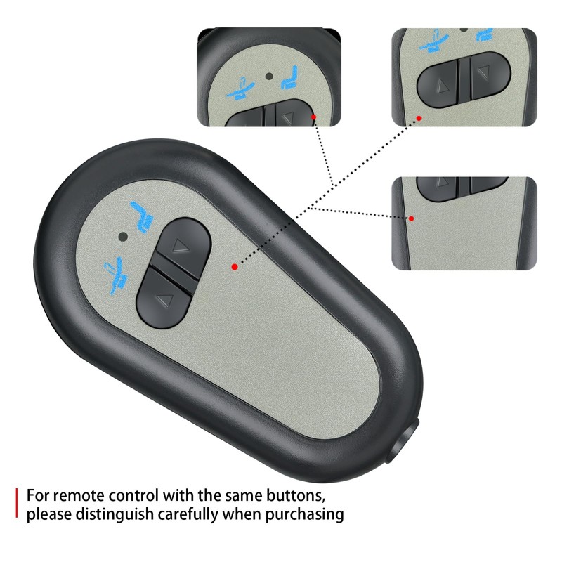 GOUYESHO Recliner Chair Switch Controller Remote, 2 Button 5 Pin