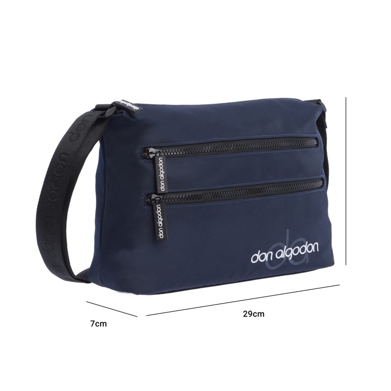DON ALGODON Women's Zita Shoulder Bags, navy