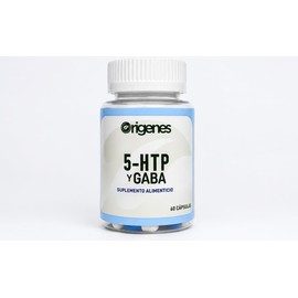 Origenes 5-HTP y GABA Suplemento Alimenticio 60 Cápsulas