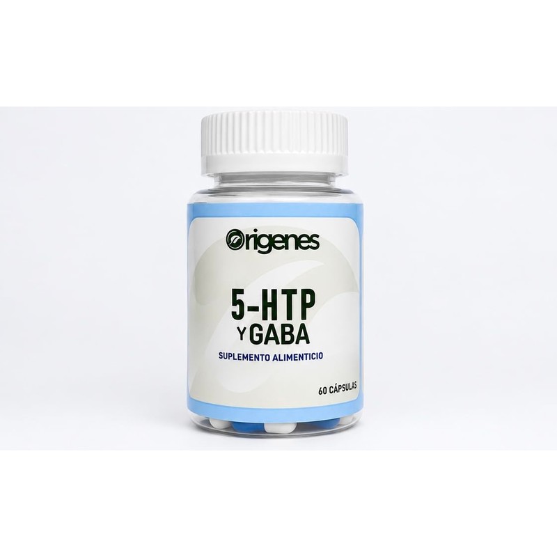 Origenes 5-HTP y GABA Suplemento Alimenticio 60 Cápsulas