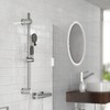 SCHÜTTE Vital Hand Shower with Non-Slip Handle, Shower Head with