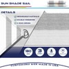 Windscreen4less 8' x 16' Sun Shade Sail Rectangle Outdoor Canopy