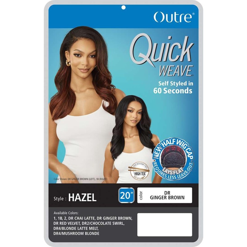 Outre Quick Weave - Hazel (DR2/CHOCOLATE SWIRL)