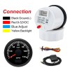 MAIMEIMI 52mm Digital Car Boat GPS Speedometer 0-120MPH Odometer Gauge