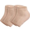 FOMIYES 2 Pairs heel sock foot protector aloe socks breathable