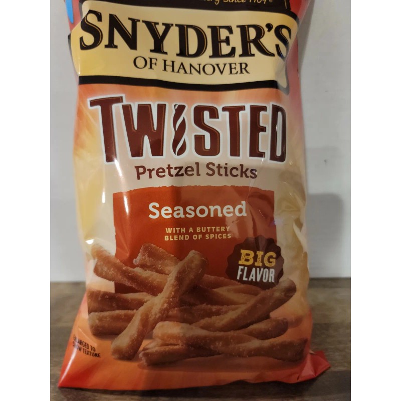 Snyder's Of Hanover 12oz NEW TWISTED Pretzels Pick you flavor