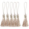 PASEO FT-20CR-6 Decorative Tassels, 2.8 inches (7 cm), Pack of