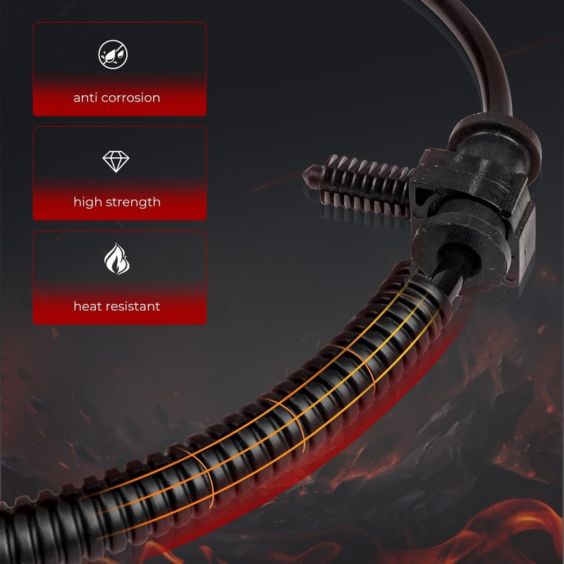 Dexepe 4 PCS Front and Rear ABS Wheel Speed Sensor