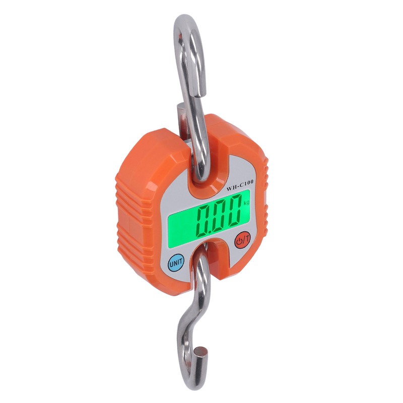 Hanging Scale LCD Digital Display 150KG Range Weighing Tool for