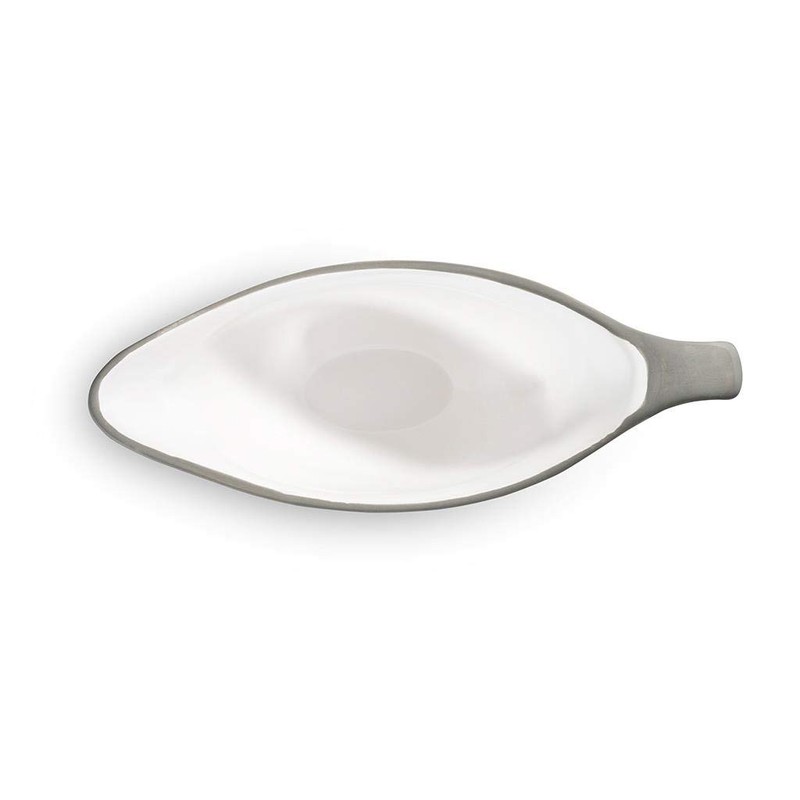 GMUNDNER KERAMIK Gravy Boat Capacity: 0.2 Litres Grey Deer Crockery