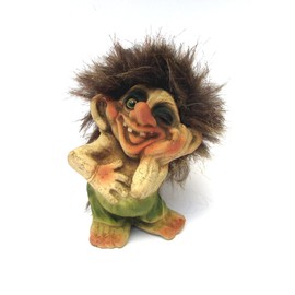 NyForm Troll Norwegian Trolls 212 - Small Troll with Laughter Attack