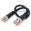 DRUT 25cm short BNC to BNC Cable Lead, Coaxial RG59/RG59U