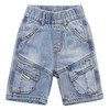 KIDSCOOL SPACE Shorts for Little Big Boys Ribbed Summer Half