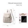 NICOLE&DORIS Fashion Women Backpack Mini Backpack Faux Leather Ladies Rucksack