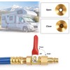 Astarye Brass 20" Winterize Sprinkler System RV Motorhome Boat Camper,