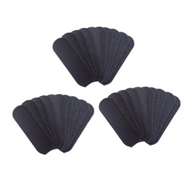 Healeved 150 Stk Tragbares Schleifpapier Fuß Schleifpapier Extra Pad Pediküre-feilen-ersatz Kallus-entferner-tool Schwarzes Fußschleifpapier Handraspel Pediküre Nachfüllen Aufkleber Black