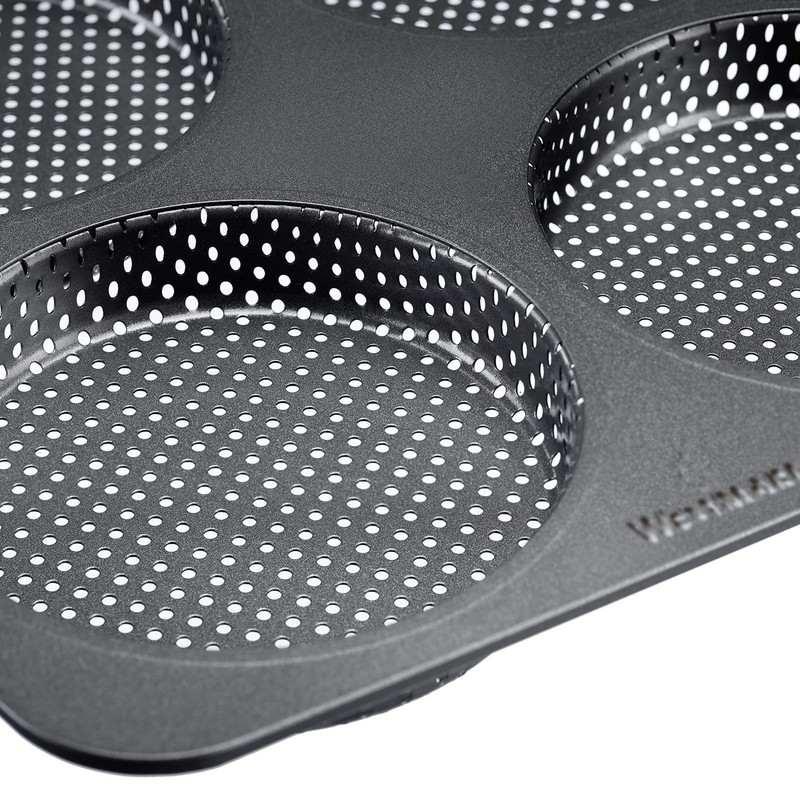 Westmark Burger 32702260 Baking Mould for 4 Burger Buns, Diameter