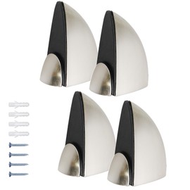 Rannb Glass Clamp Adjustable Glass Shelf Bracket Large - Pack of 4