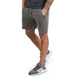 SOLID Taras Sweatshorts, Size:L, Color:Grey Melange (8236)