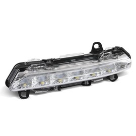 GRAND ORANGE Left DRL LED Daytime Running Fog Light Lamp Compatible with Benz C CL GLK S R Class C250 C300 GLK350 S450 S550 2009-2013 2218201756, A2218201756