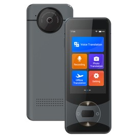 Language Translator Device No WiFi Needed, Two-Way Real Time Voice Translation Device, 144 Languages Online Offline Voice Text Photo Translation for Travel, Business, Learning