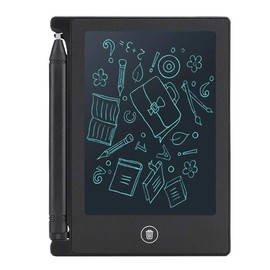 LCD Writing Tablet, 4.5inch Ultra-Thin Handwriting Tablet Electronic Writing Digital Drawing Board for Children/Kids Memo List Reminder Note(Black)