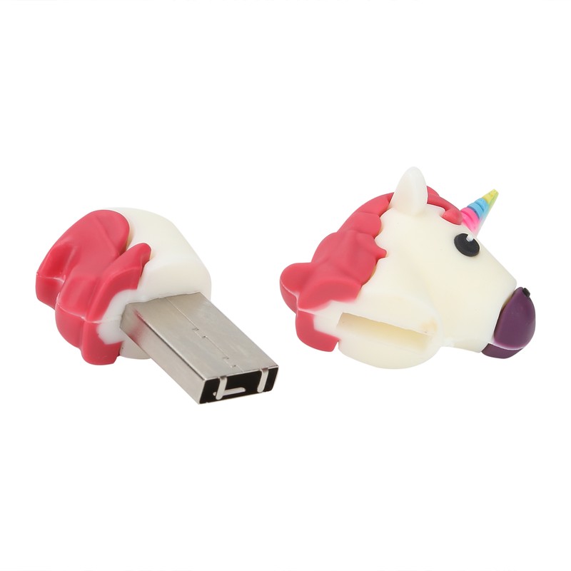 USB 2.0 Flash Drive White Cute Appearance Data Storage Tool