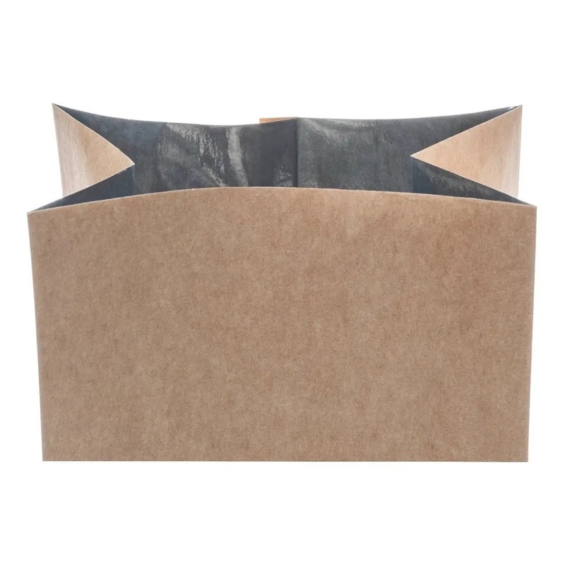 Bolsa Café Kraft Lamitec 100pz Fuelle Lateral Hermética CVálvula 250g
