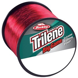 Berkley Trilene® Big Game™, Fishing Line, Monofilament, Allround Fishing,Unisex, Red, 0.45mm | 12.5kg | 27lb | 600m