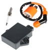 Silscvtt CDI Ignition Coil Spark Plug Replacement for Polaris Trail
