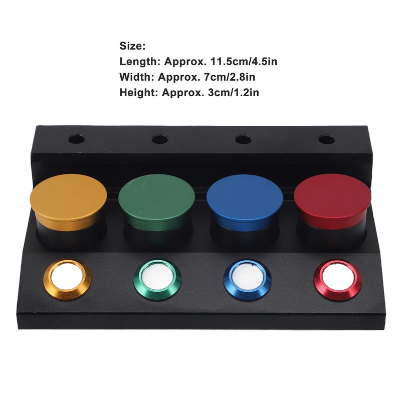 Watch Oiler Dish Cups Professional Efficient Metal 4 Dish Watch