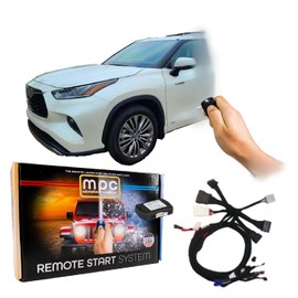 MPC Remote Start Kit Compatible with Toyota Highlander Hybrid 2020-2023 || Semi Plug and Play || Push to Start Only || Lock 3X to Start || USA Tech Support