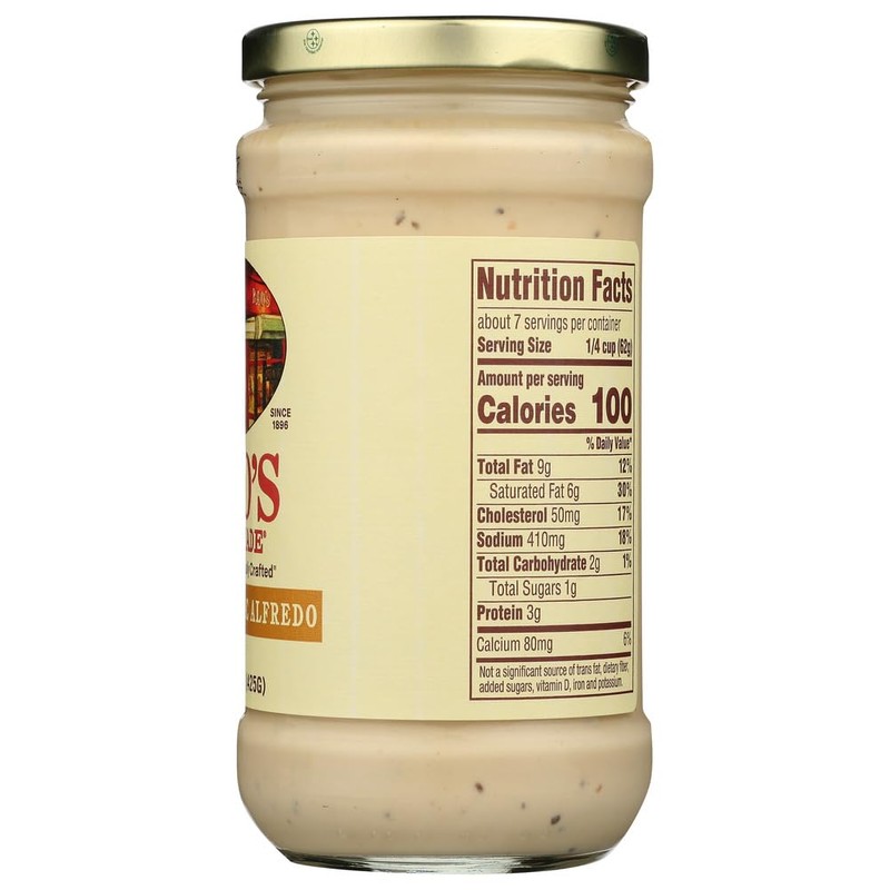 Rao's Homemade Roasted Garlic Alfredo Sauce, 15 Ounce Jar (Pack