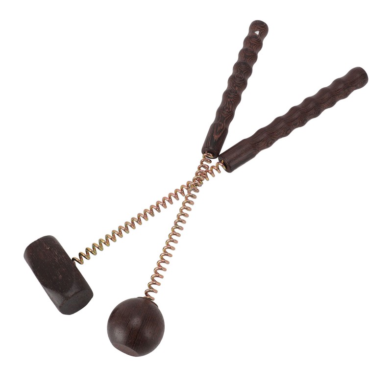 2pcs Percussion Ball Hammer Massager Chicken Wings Wood Reduce Fatigue