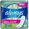 Unbranded Always Ultra Thin Pads Without Wings, Size 2, Long
