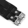 Unbranded Men's Punk Wide Genuine Leather Belt Wristband Bangle Cuff