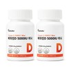 HelloBio Vitamin D 5000IU Mini 90 Tablets (2 bottles) Total 6-month supply / 헬로바이오 비타민D 5000IU 미니 90정 2개 총 6개월분