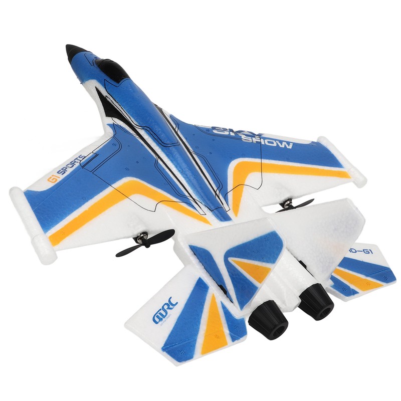 RC Glider Plane Lightweight Flexible Remote Control Airplane with LED