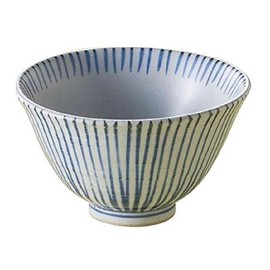 World Create 18069 Indigo Flower Rice Bowl, Diameter 4.7 x Height 2.8 inches (12.0 x 7.0 cm)
