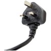 PRO ELEC - Extension Lead, 3 Socket, 2 Metres (Black)