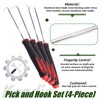 Keadic 8 Pcs 13" Internal External Snap Ring Pliers Set