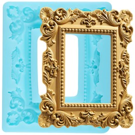 Photo Frame Fondant Molds Picture Frame Silicone Mold