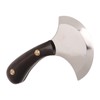 Leather Round Knife DIY One Piece Grinding Powder Steel Incisive