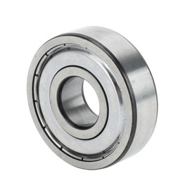 X AUTOHAUX 6303ZZ Deep Groove Ball Bearings P6 17x47x14mm Lubricated Bearings Double Metal Seal Silver Tone Scooter Skateboard Wheel
