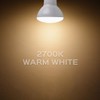 LUXRITE BR20 LED Bulb, 45W Equivalent, 2700K Warm White, Dimmable,